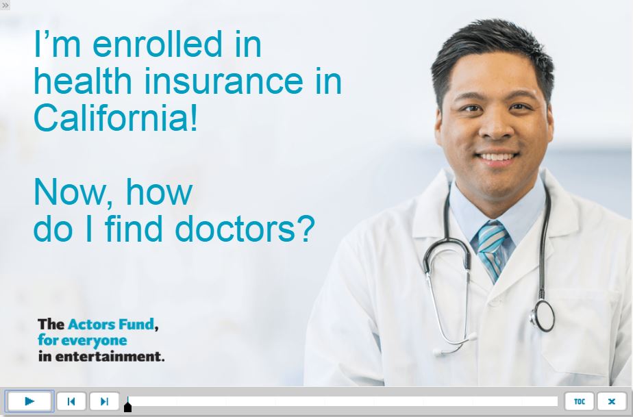 How to Find Doctors in California Actors Fund